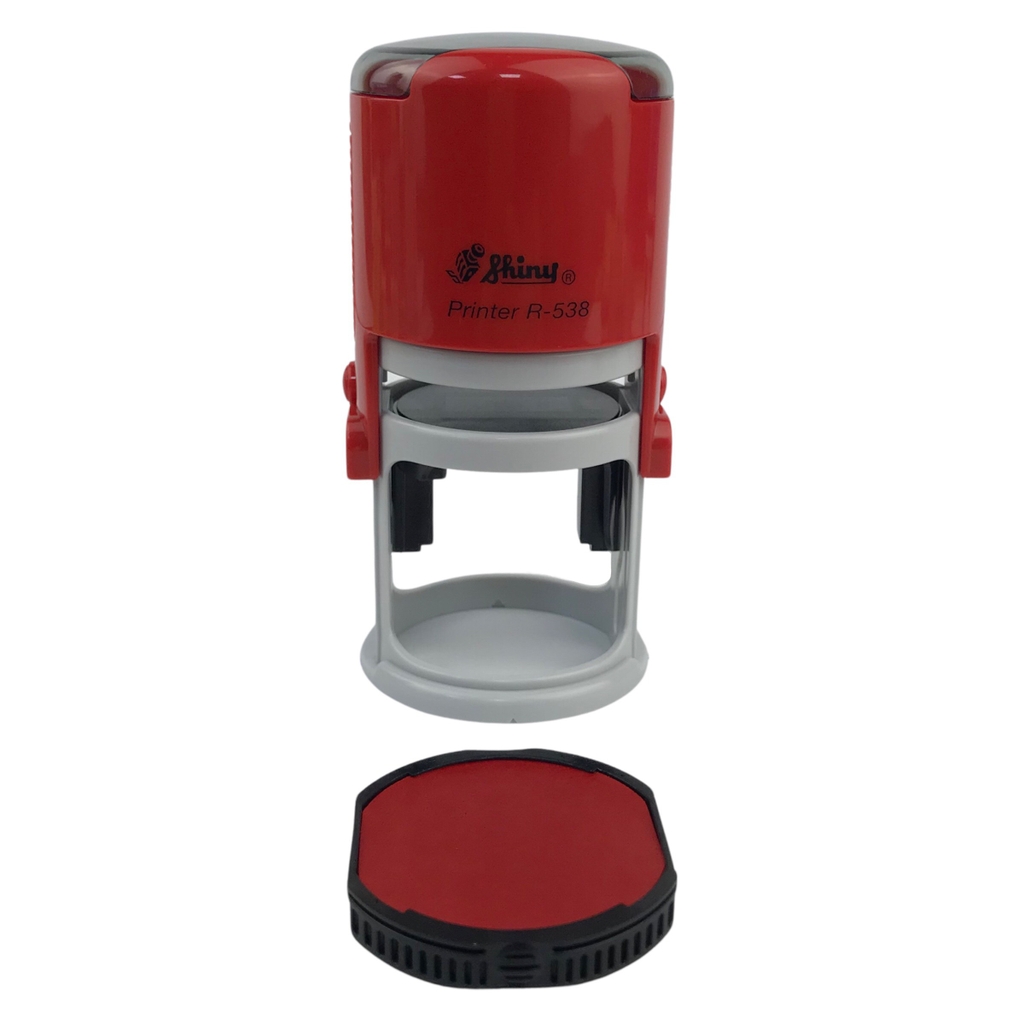 Dấu - Thẻ mực Shiny R538 Φ38mm