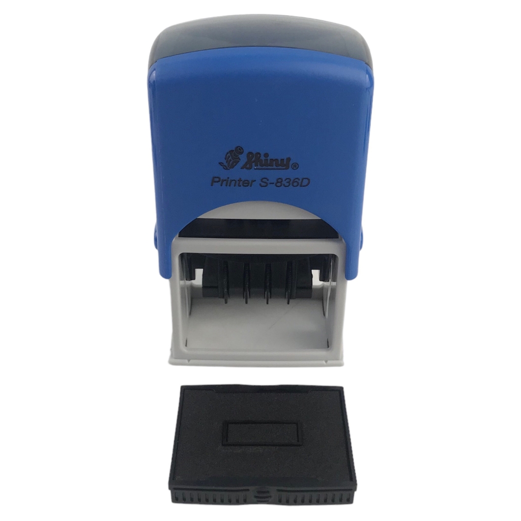 Dấu - Thẻ mực Shiny S836D 45x30mm