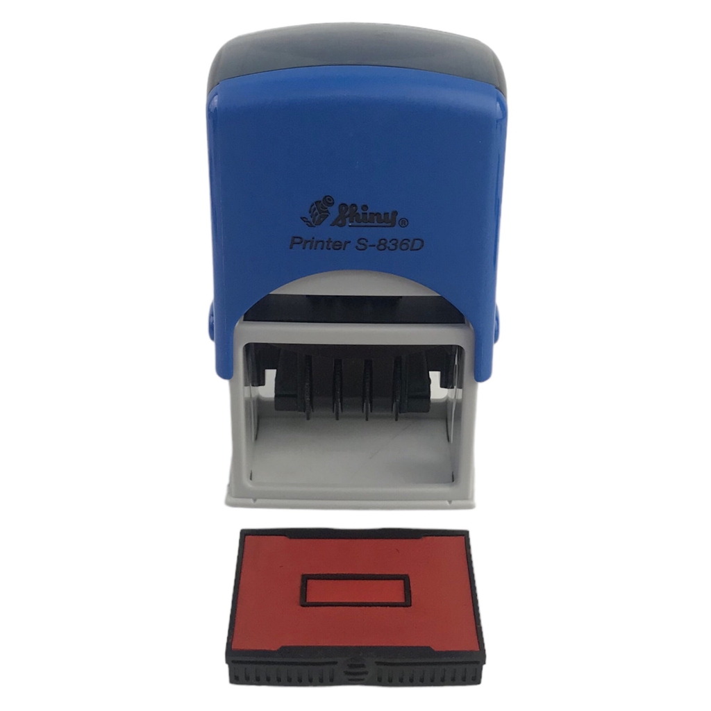 Dấu - Thẻ mực Shiny S836D 45x30mm