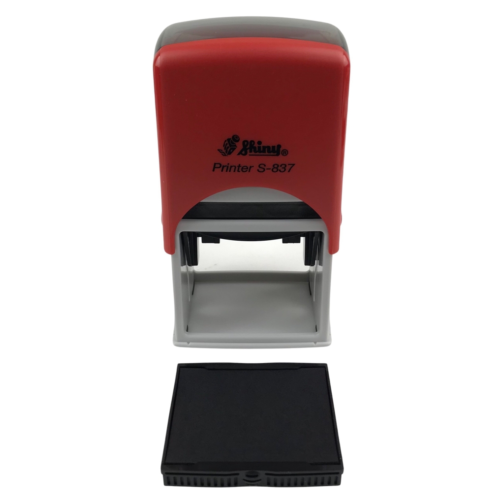 Dấu - Thẻ mực Shiny S837 50x40mm