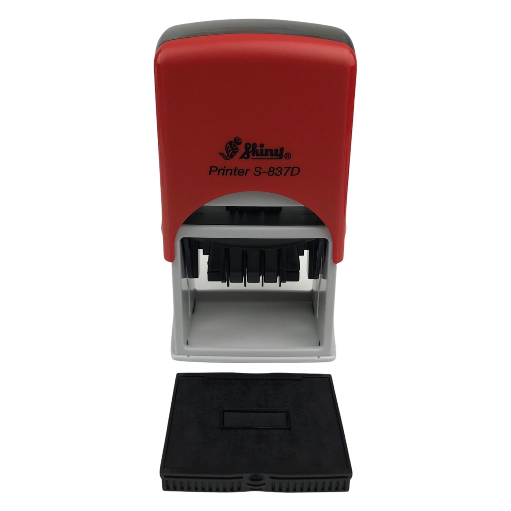 Dấu - Thẻ mực Shiny S837D 50x40mm