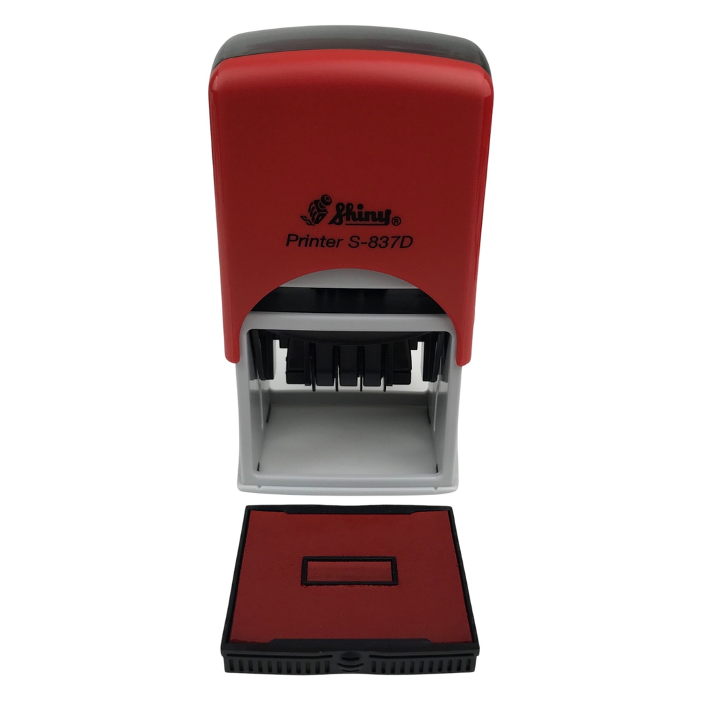 Dấu - Thẻ mực Shiny S837D 50x40mm