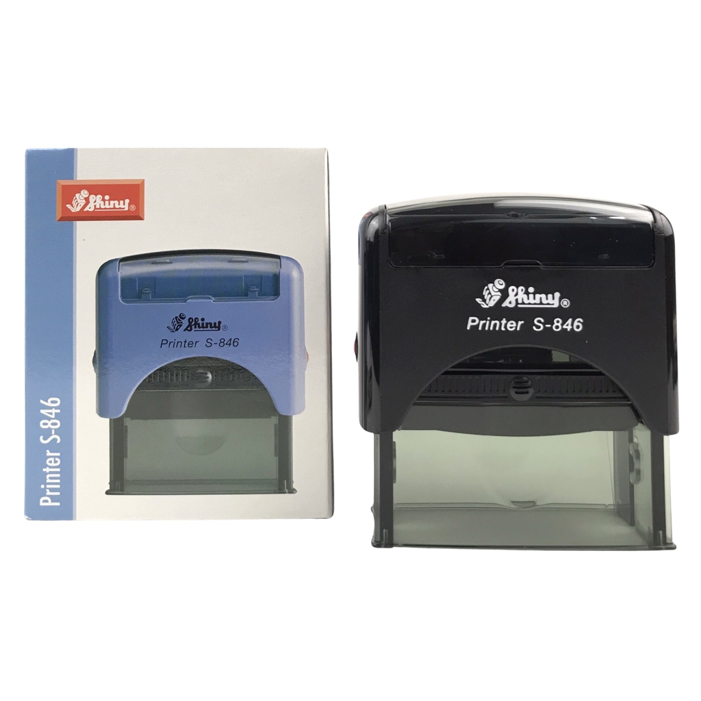 Dấu - Thẻ mực Shiny S846 65x27mm