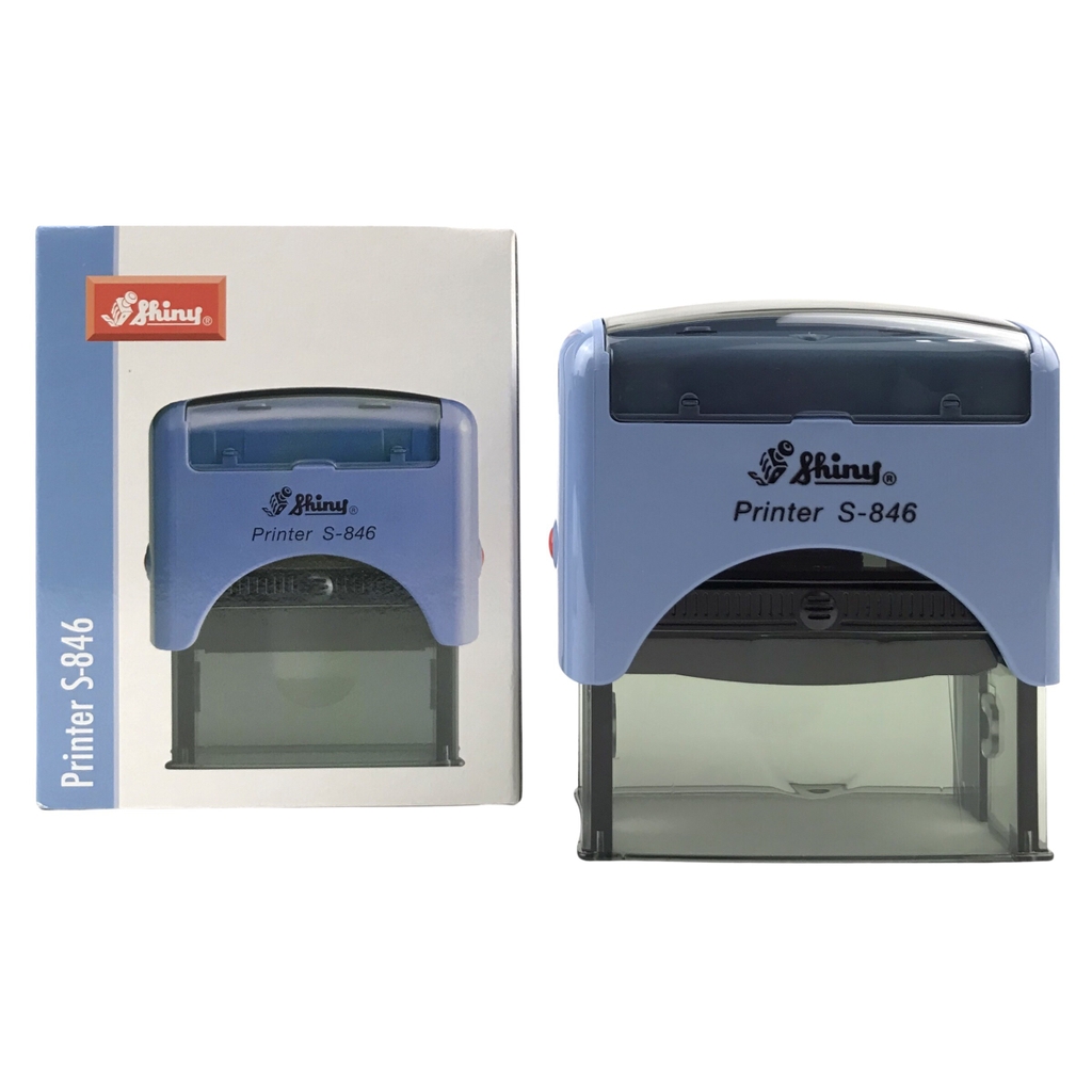 Dấu - Thẻ mực Shiny S846 65x27mm