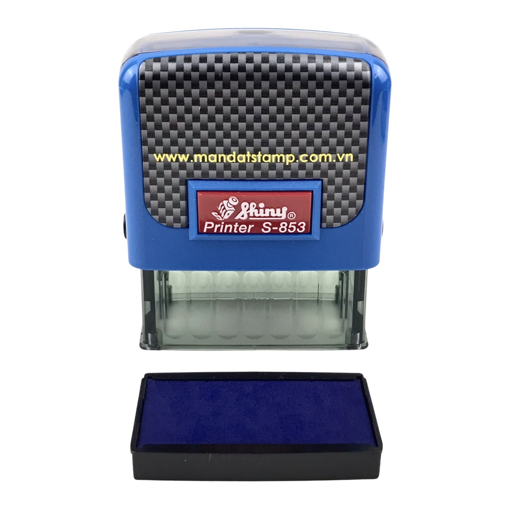 Dấu - Thẻ mực Shiny S853 47x18mm