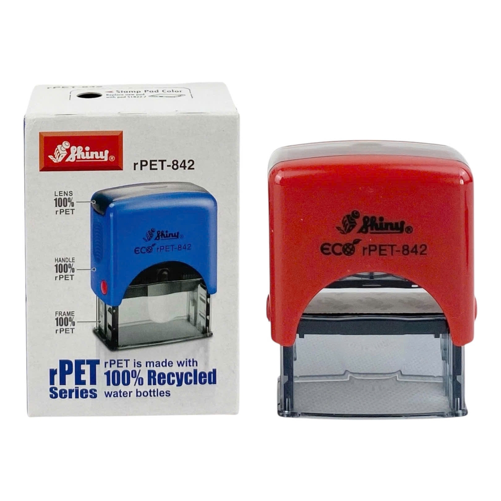 Dấu - Thẻ mực Shiny S842 38x14mm