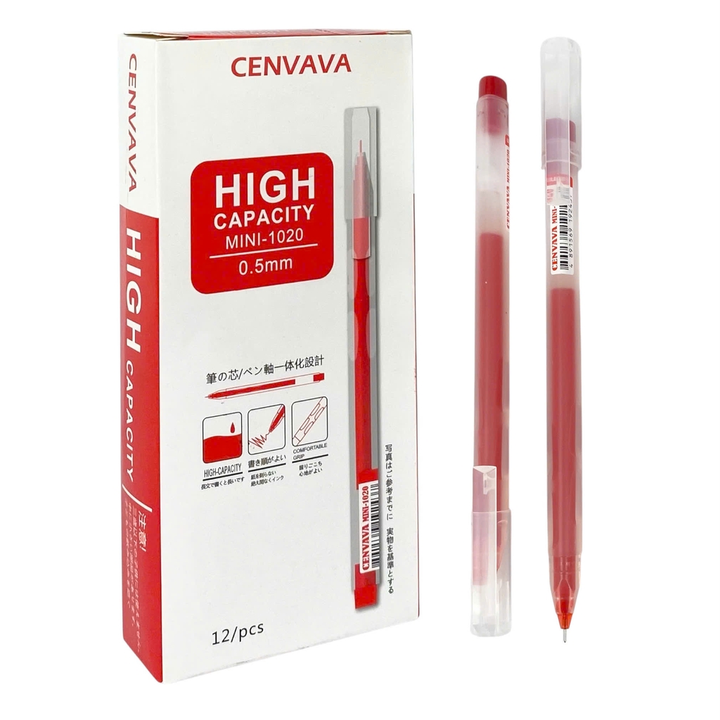 Bút gel Cenvava mini-1020 (12/144)