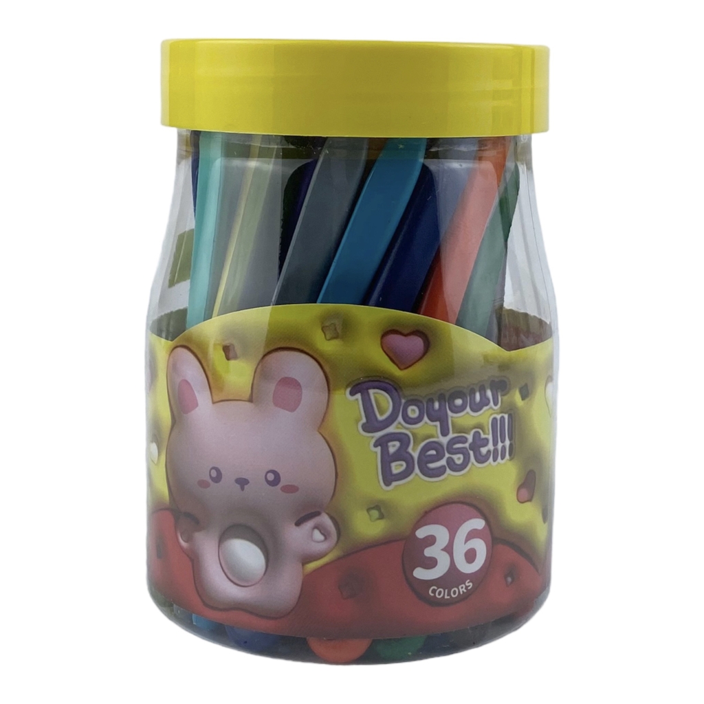 Bút sáp màu vô cực Cenvava Mini 0121 12 màu/ 18 màu/ 24 màu/ 36 màu