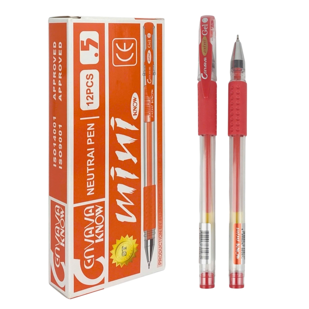 Bút gel Cenvava Mini Know (12/144)