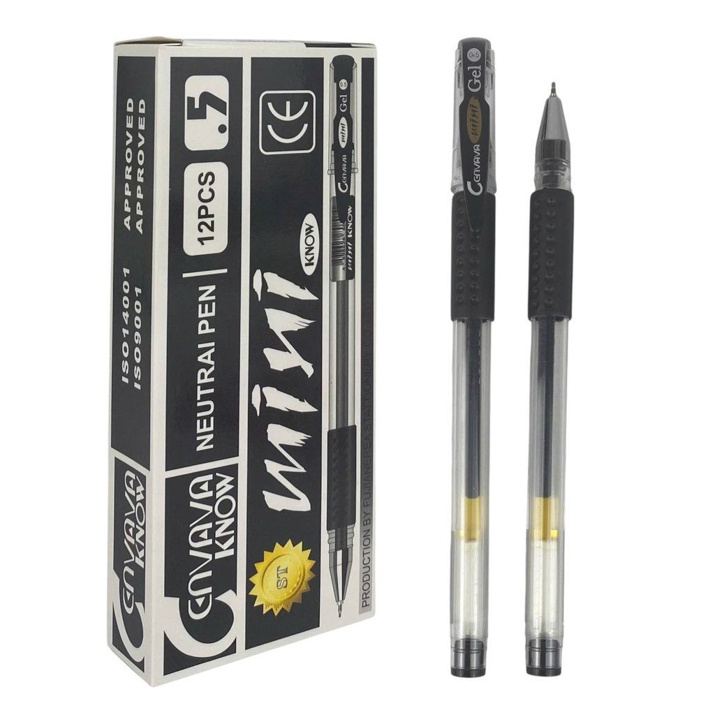 Bút gel Cenvava Mini Know (12/144)