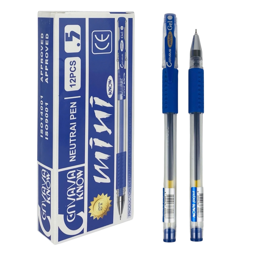 Bút gel Cenvava Mini Know (12/144)