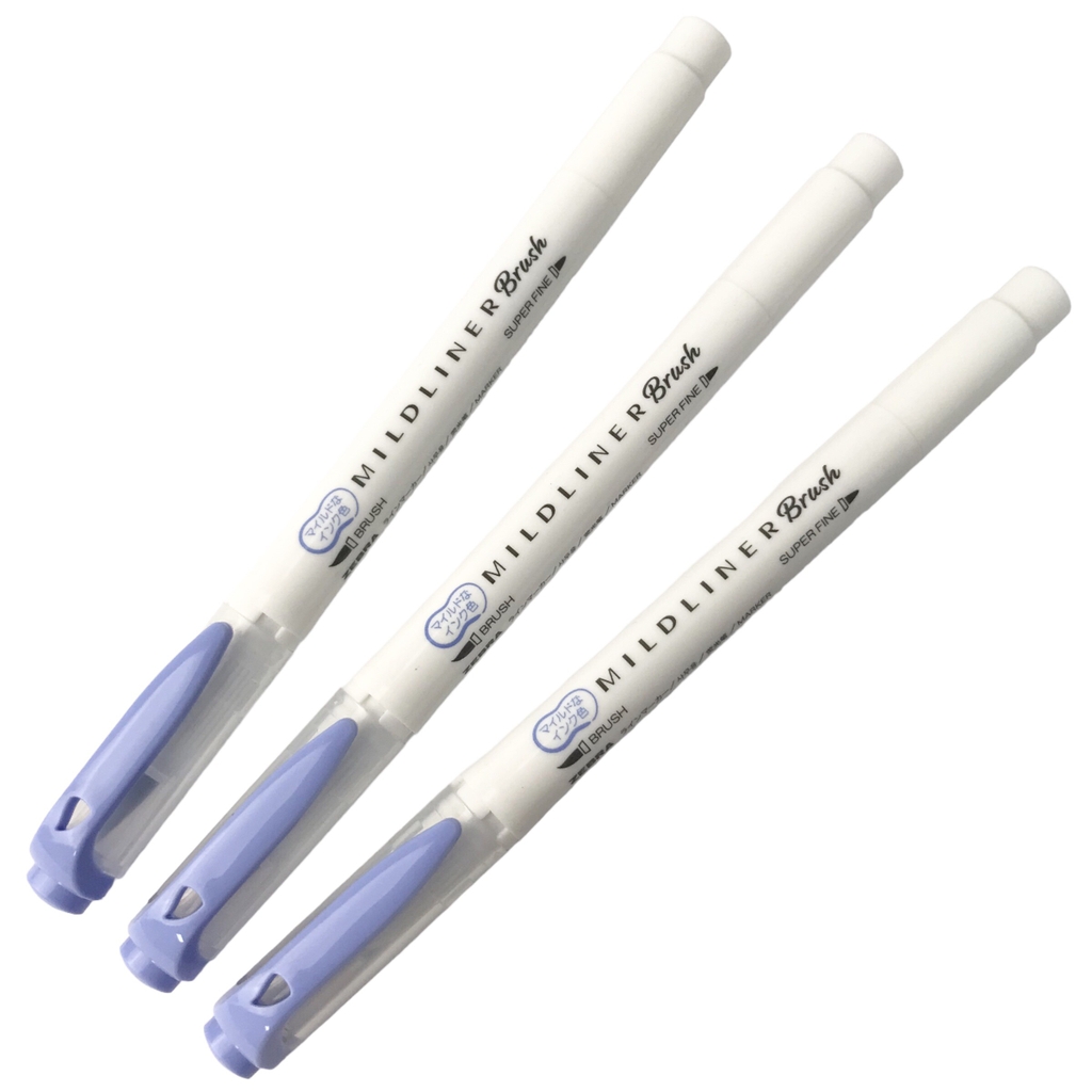 Bút cọ vẽ 2 Đầu Zebra Mildliner Brush WFT8
