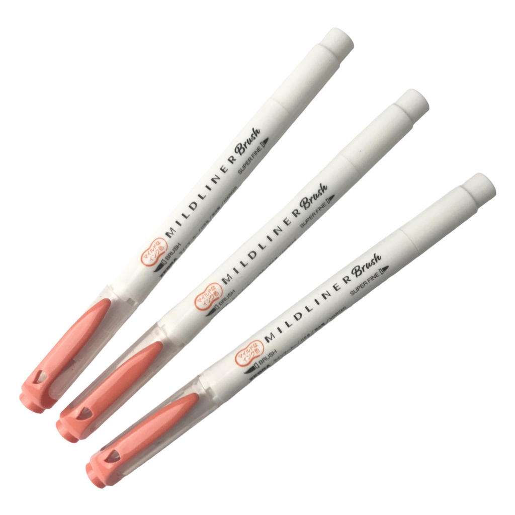 Bút cọ vẽ 2 Đầu Zebra Mildliner Brush WFT8