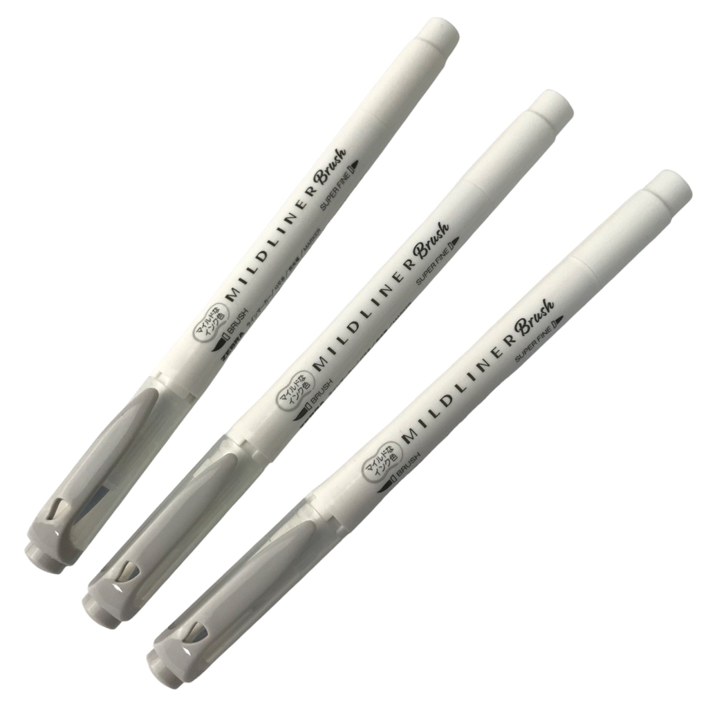 Bút cọ vẽ 2 Đầu Zebra Mildliner Brush WFT8