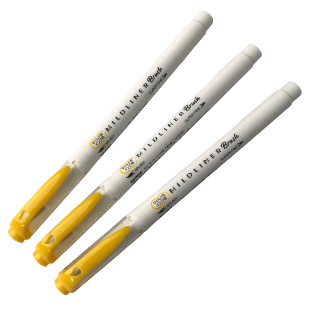 Bút cọ vẽ 2 Đầu Zebra Mildliner Brush WFT8