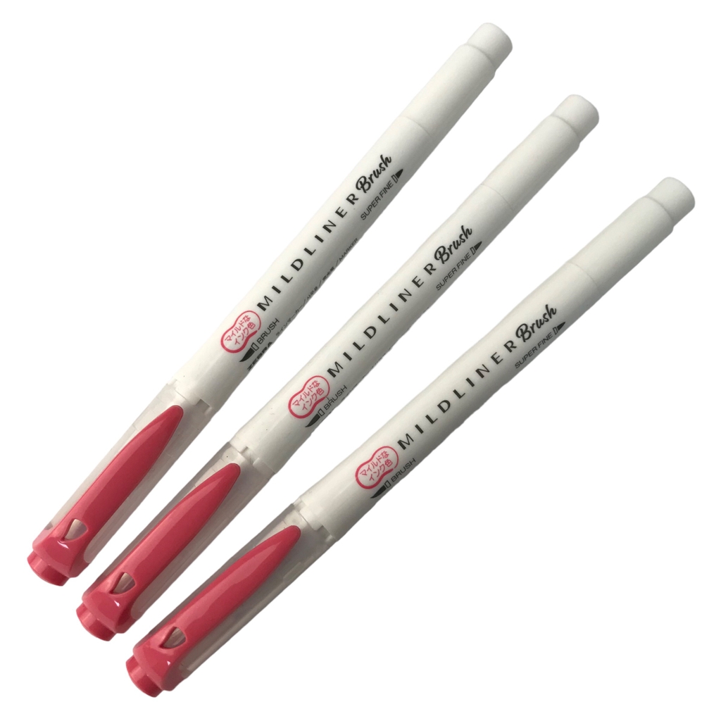 Bút cọ vẽ 2 Đầu Zebra Mildliner Brush WFT8