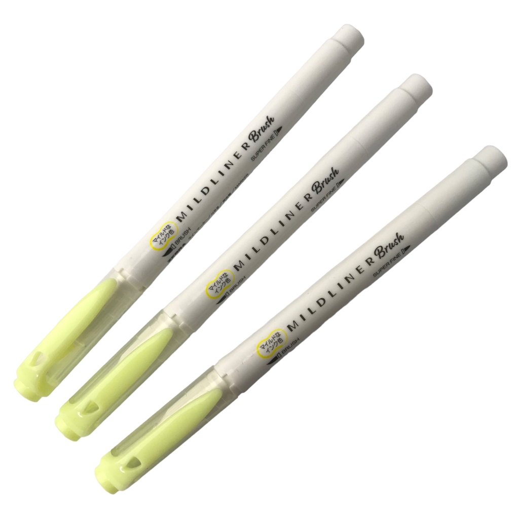 Bút cọ vẽ 2 Đầu Zebra Mildliner Brush WFT8