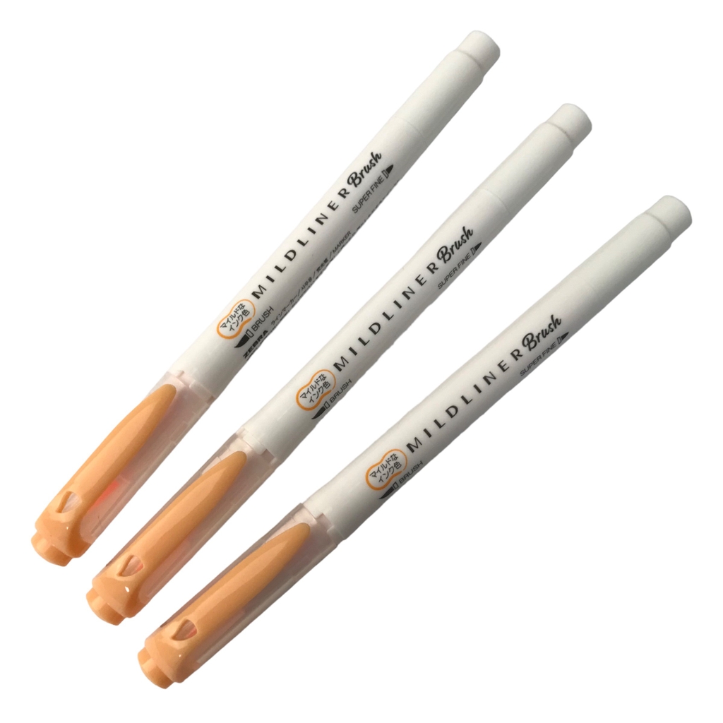 Bút cọ vẽ 2 Đầu Zebra Mildliner Brush WFT8
