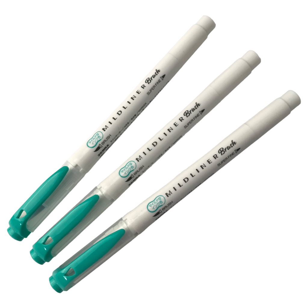 Bút cọ vẽ 2 Đầu Zebra Mildliner Brush WFT8