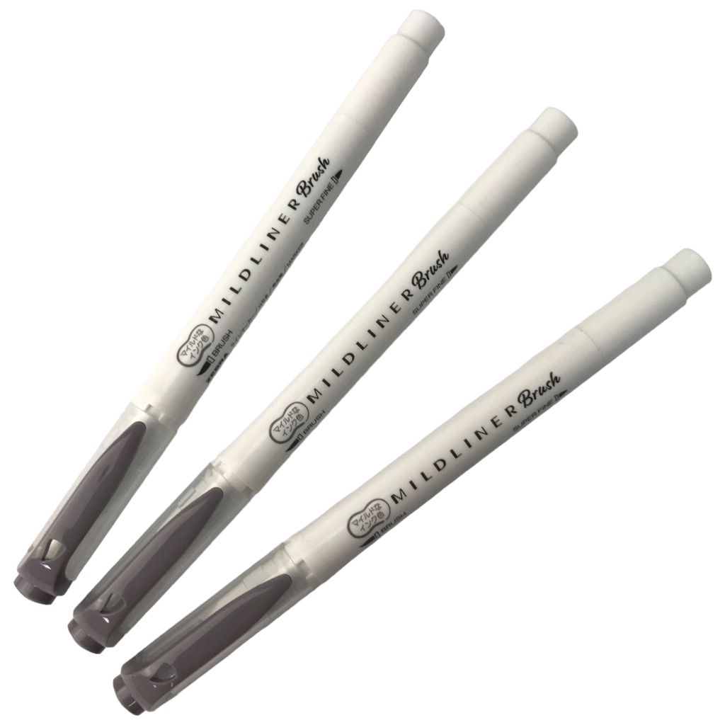 Bút cọ vẽ 2 Đầu Zebra Mildliner Brush WFT8