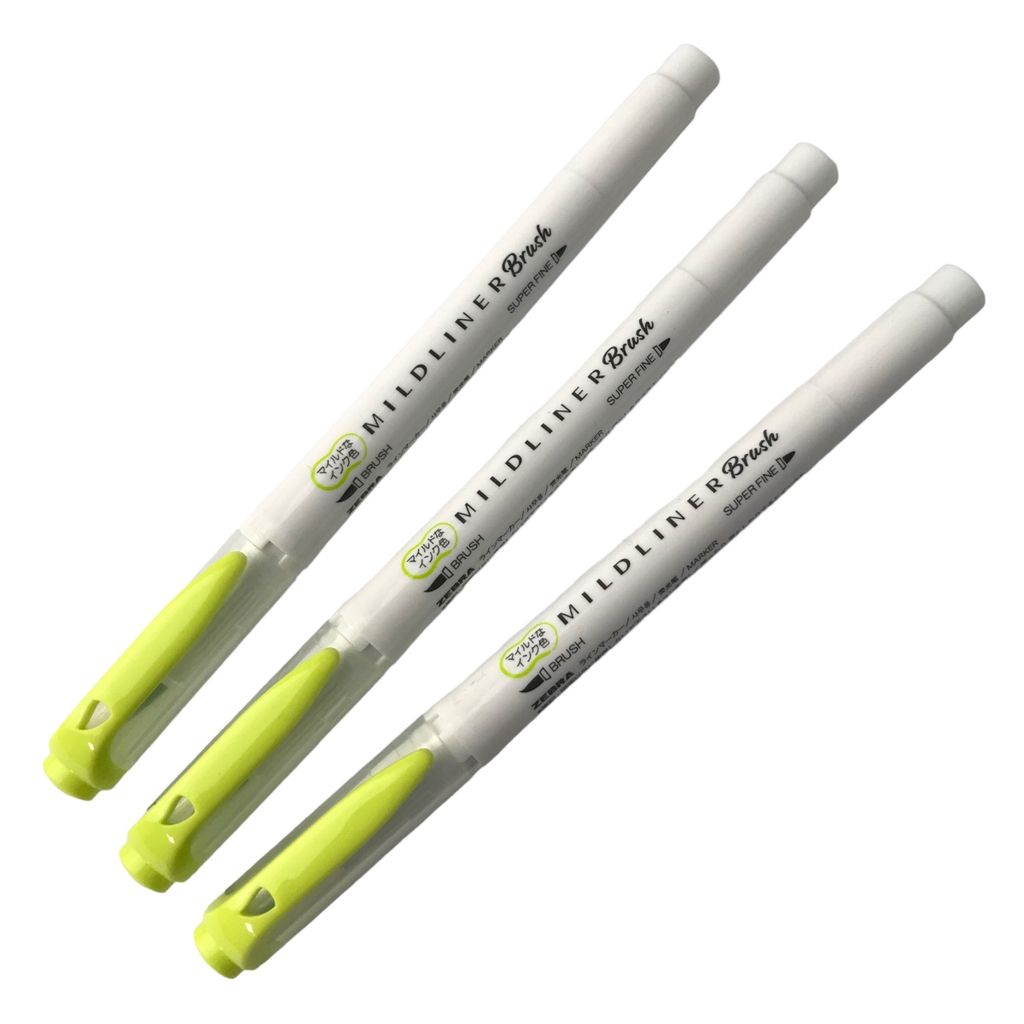Bút cọ vẽ 2 Đầu Zebra Mildliner Brush WFT8
