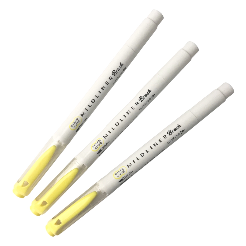 Bút cọ vẽ 2 Đầu Zebra Mildliner Brush WFT8