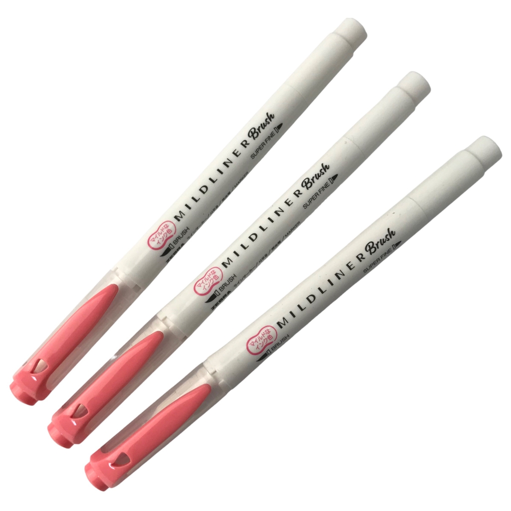Bút cọ vẽ 2 Đầu Zebra Mildliner Brush WFT8