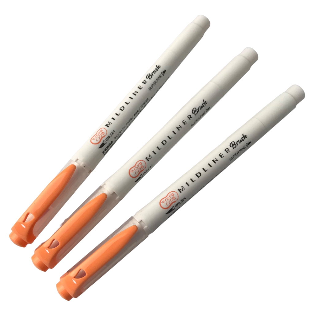 Bút cọ vẽ 2 Đầu Zebra Mildliner Brush WFT8