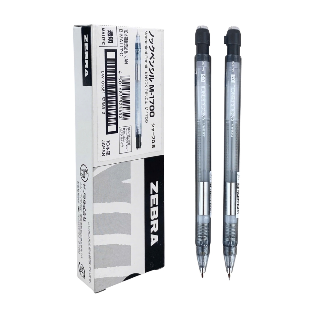 Bút chì bấm Zebra Knock 0.5mm (10)