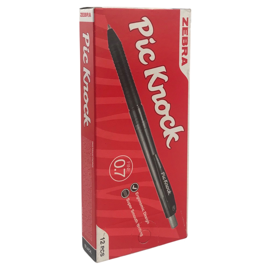 Bút bi Zebra Pic Knock 0.7mm