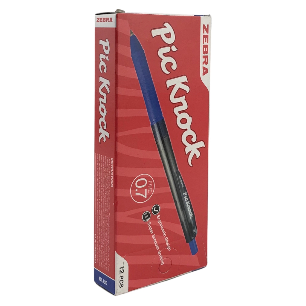 Bút bi Zebra Pic Knock 0.7mm