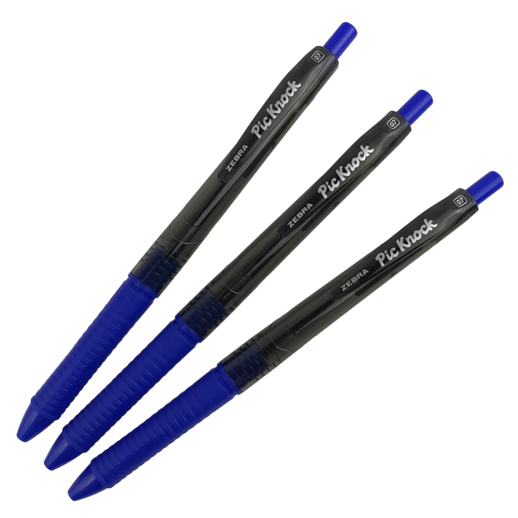 Bút bi Zebra Pic Knock 0.7mm