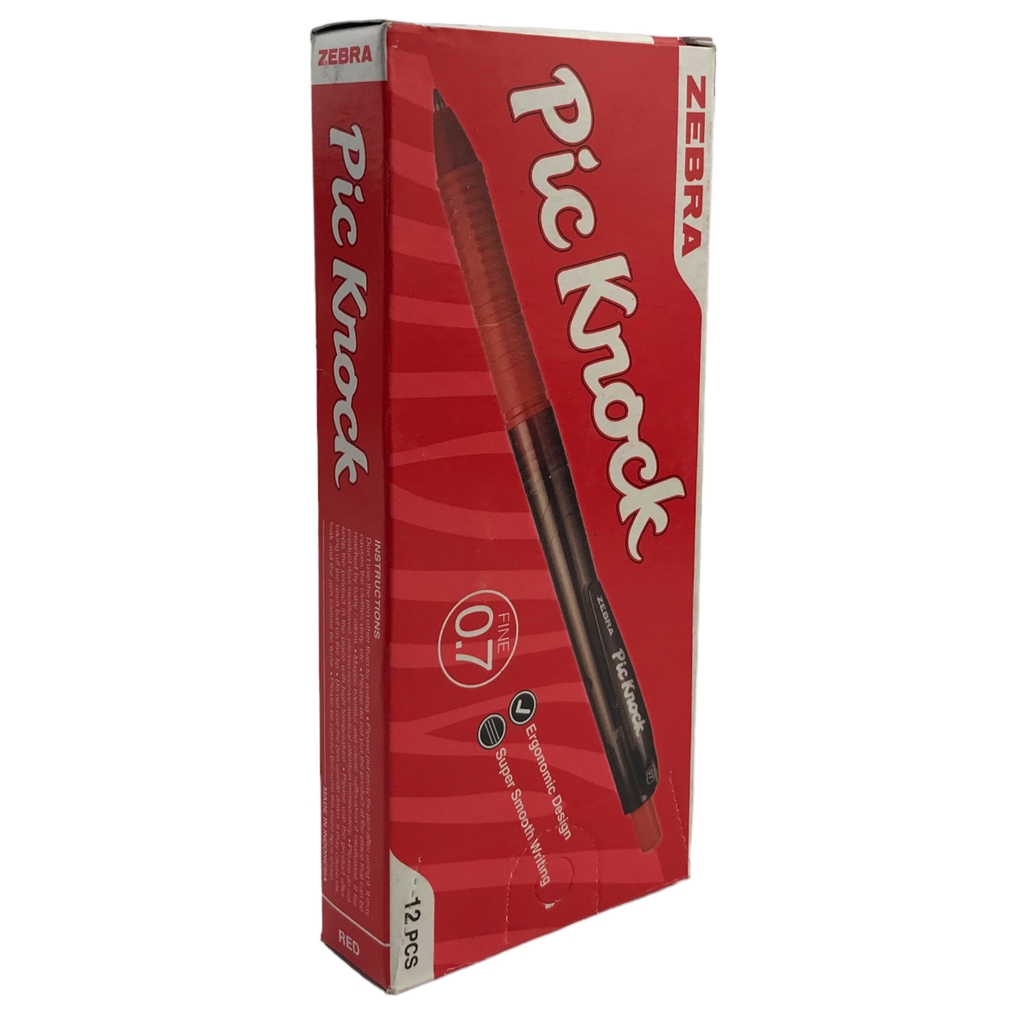 Bút bi Zebra Pic Knock 0.7mm