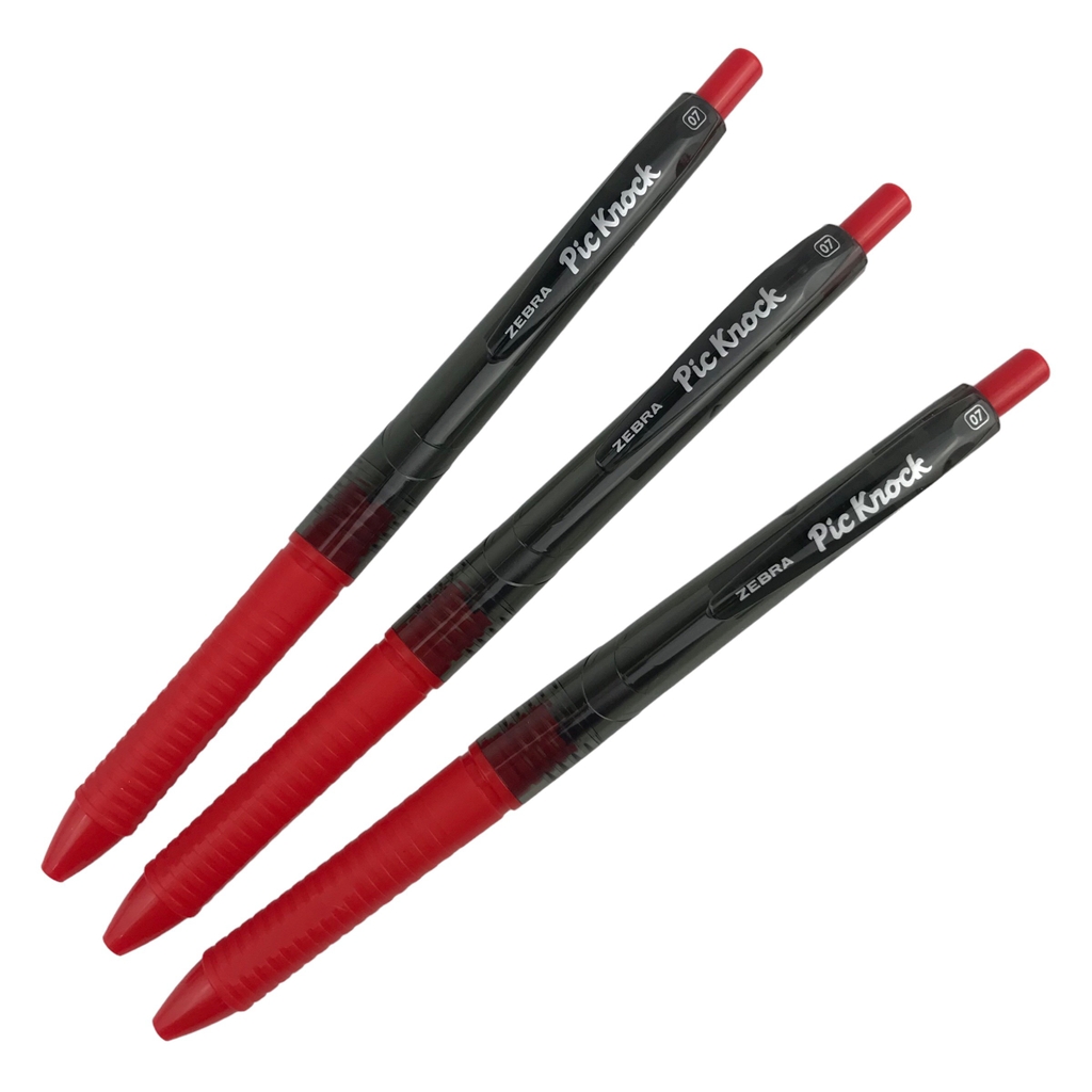 Bút bi Zebra Pic Knock 0.7mm