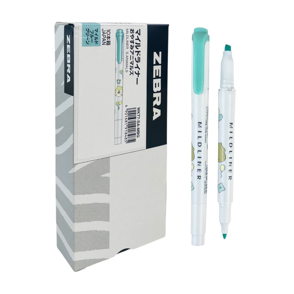 Bút dạ quang 2 đầu Zebra Mildliner WKT7 mild (10)