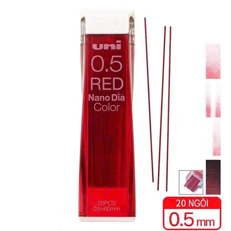 Ngòi chì Uni Nano Dia 0.5mm (10)