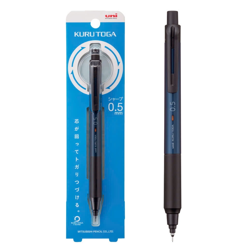 Bút chì bấm Uni KURU TOGA M5-KS 0.5mm (10), Viết chì kim, Văn phòng phẩm