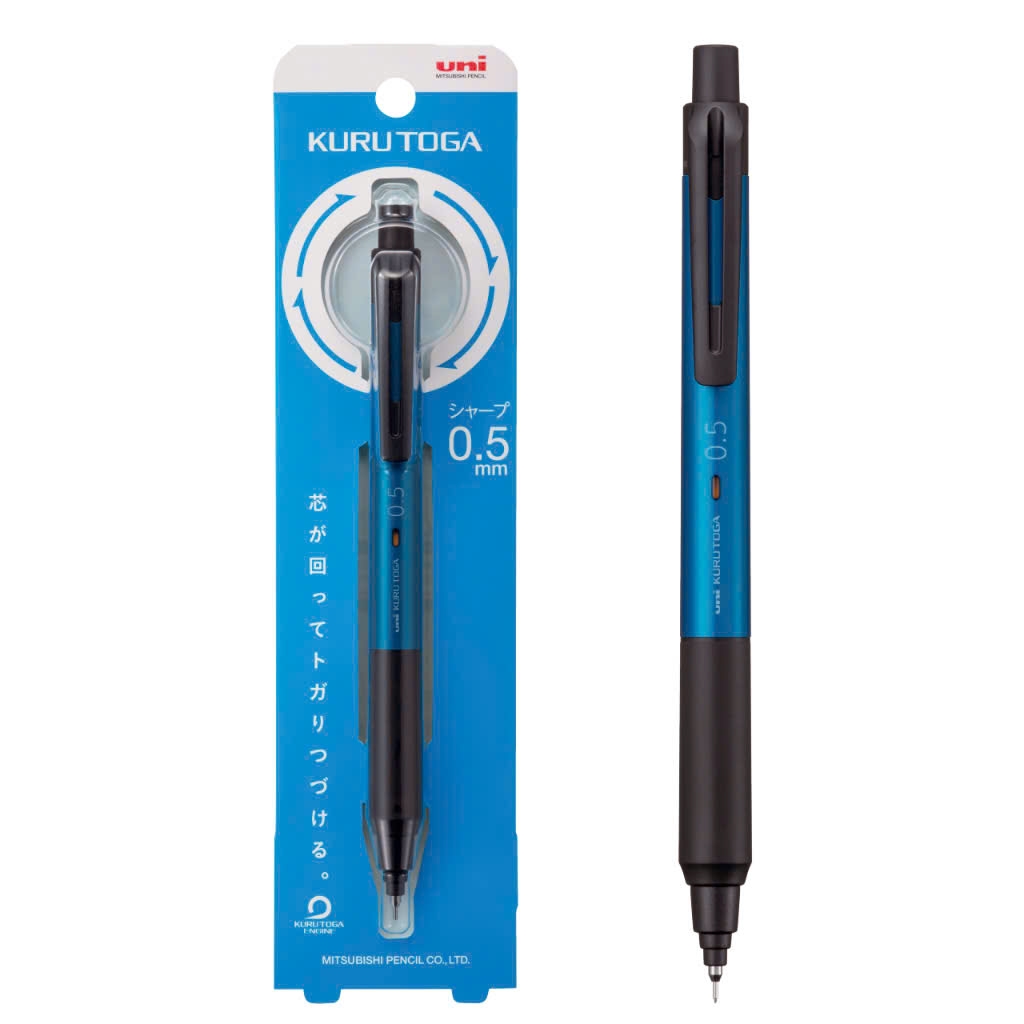 Bút chì bấm Uni KURU TOGA M5-KS 0.5mm (10), Viết chì kim, Văn phòng phẩm