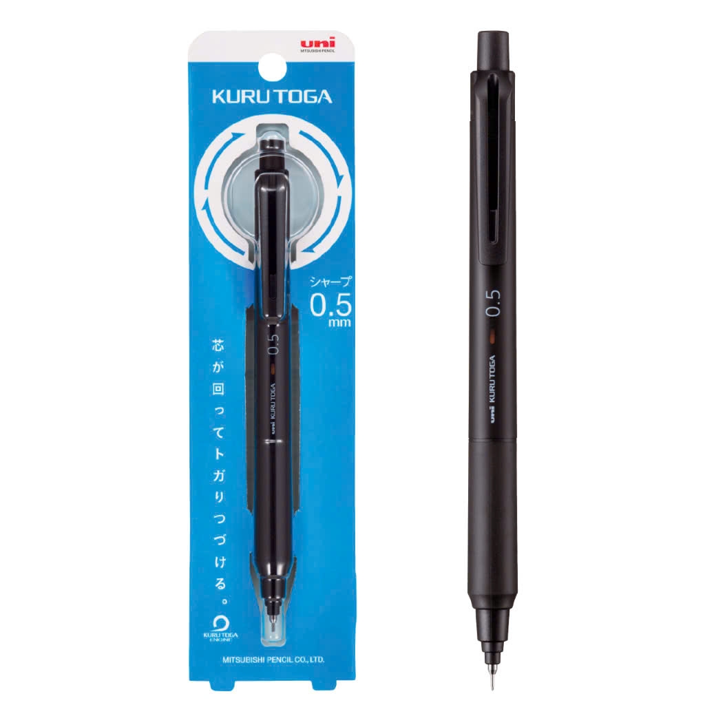 Bút chì bấm Uni KURU TOGA M5-KS 0.5mm (10), Viết chì kim, Văn phòng phẩm