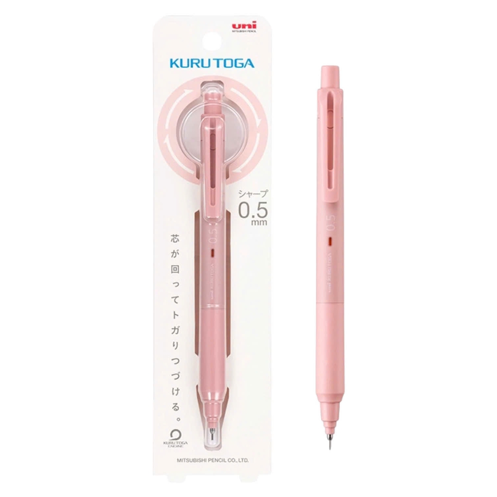 Bút chì bấm Uni-ball KURU TOGA M5-KS 0.5mm, Viết chì kim (10)