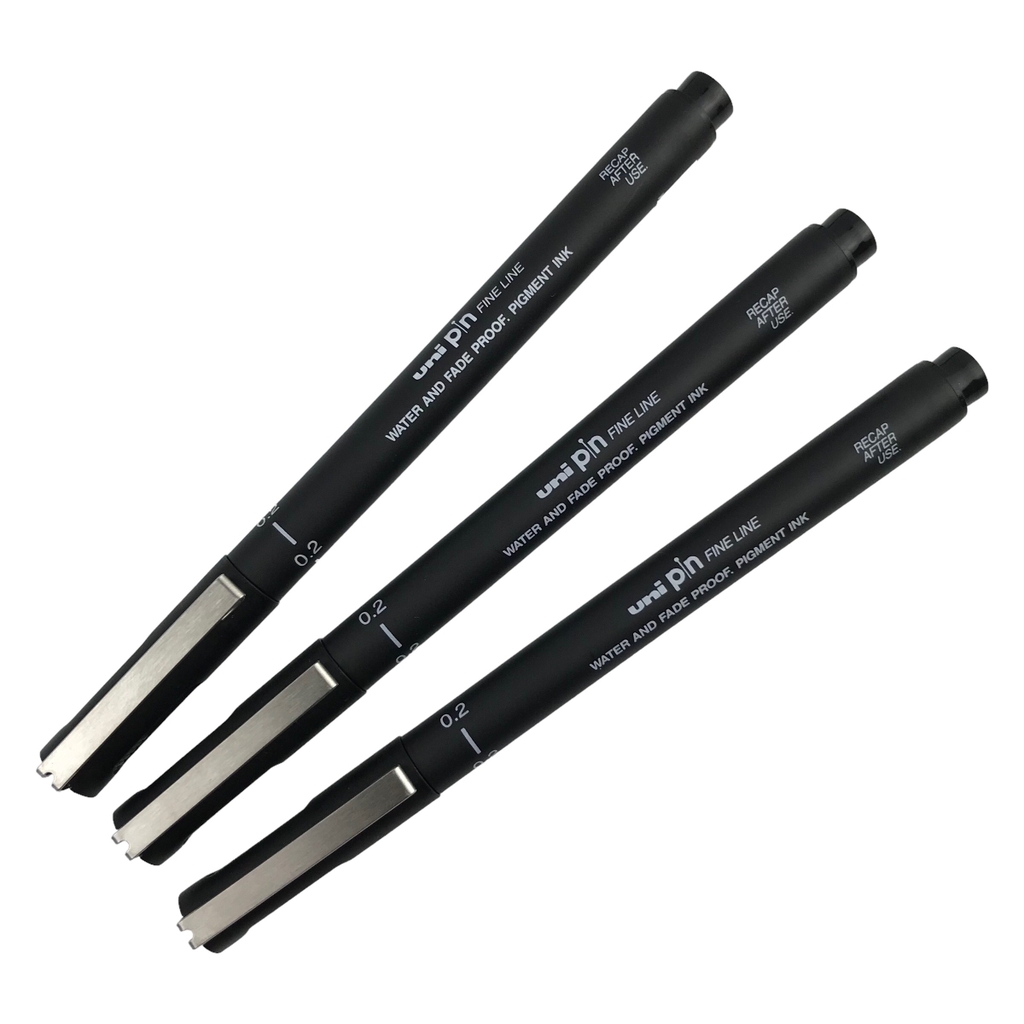 Bút vẽ kỹ thuật Uni PIN 02-200 (12)