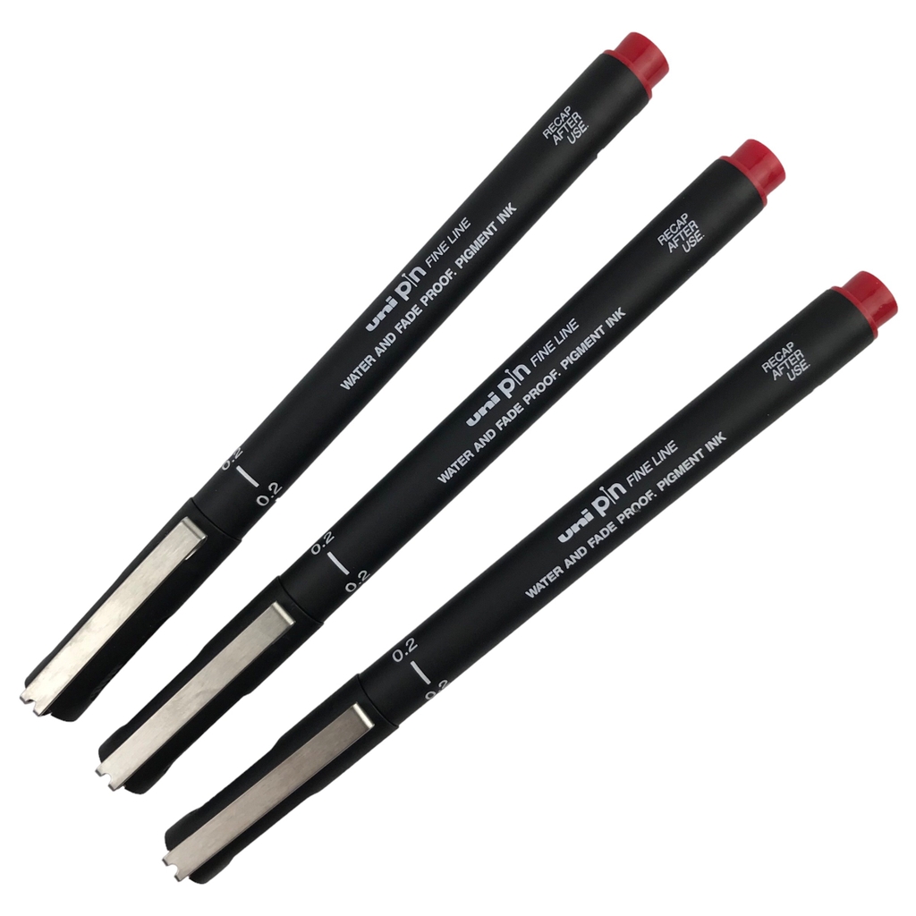 Bút vẽ kỹ thuật Uni PIN 02-200 (12)