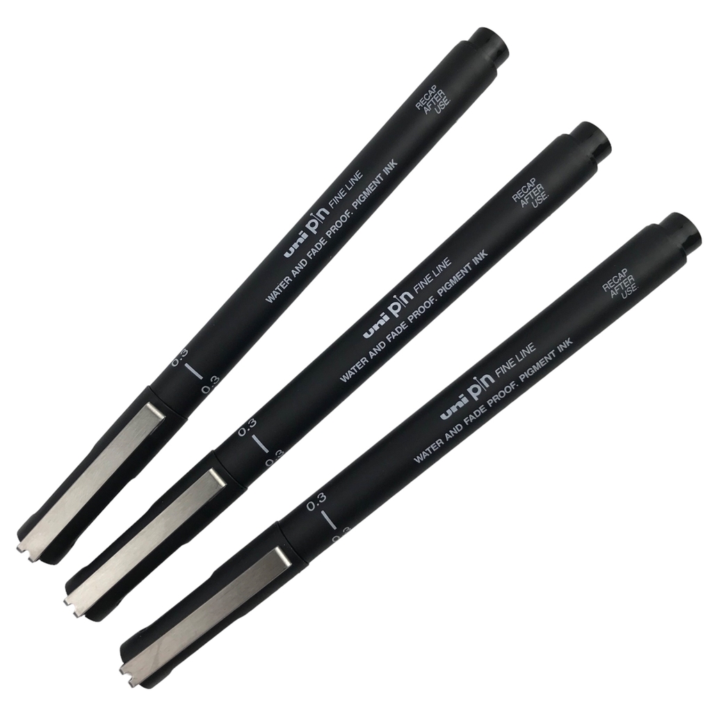 Bút vẽ kỹ thuật Uni PIN 03-200 (12)
