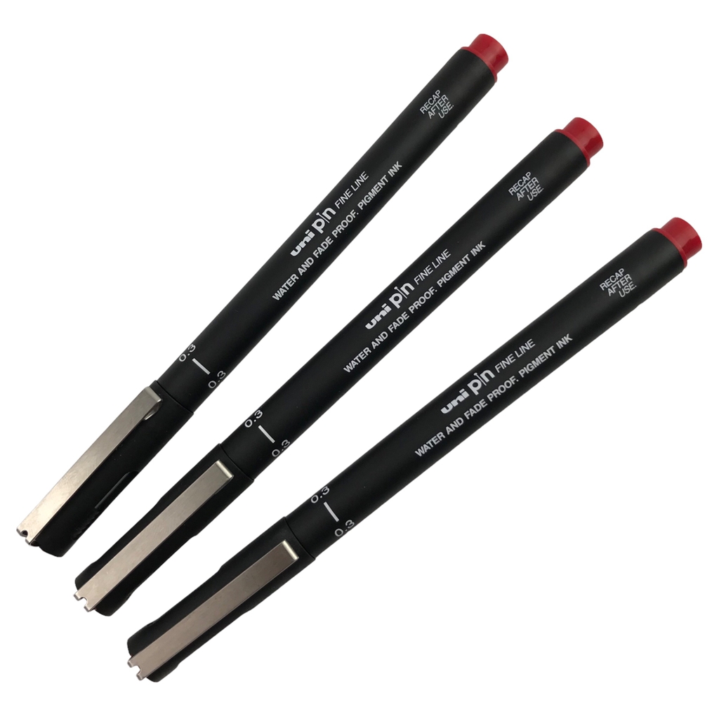 Bút vẽ kỹ thuật Uni PIN 03-200 (12)