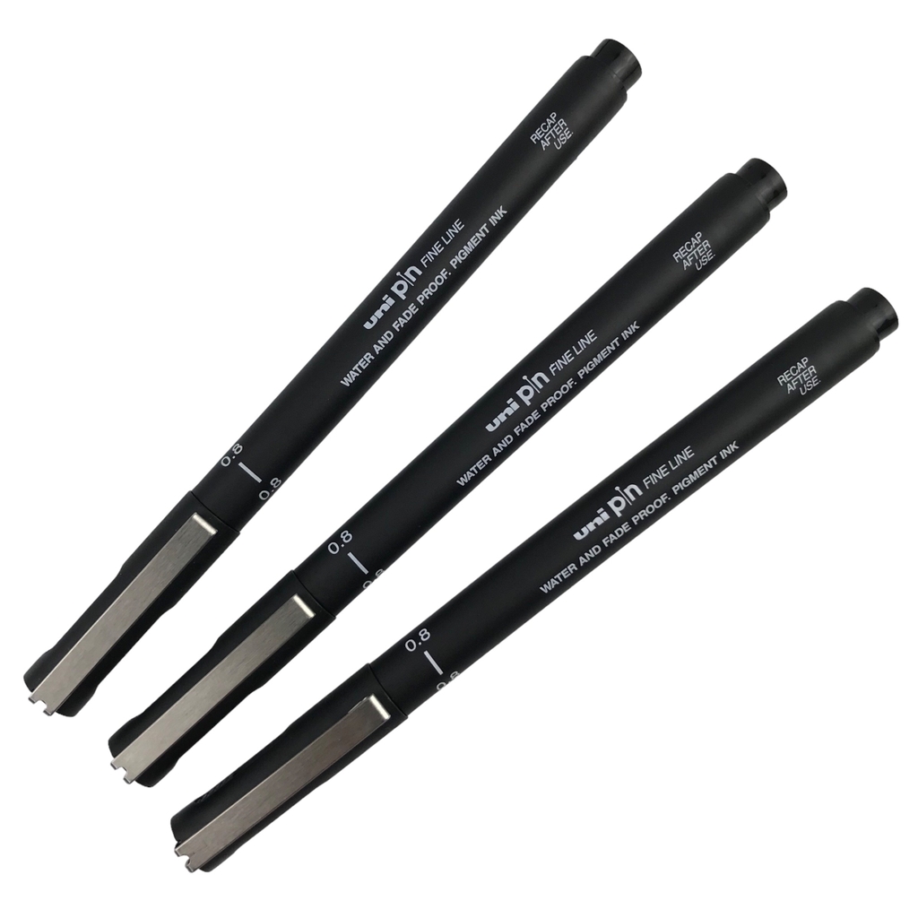 Bút vẽ kỹ thuật Uni PIN 08-200 (12)