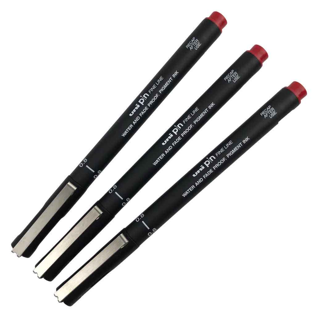 Bút vẽ kỹ thuật Uni PIN 08-200 (12)