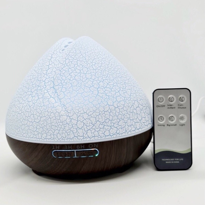 Máy xông tinh dầu hình sen/ Tuylip/ Bầu rượu có remote