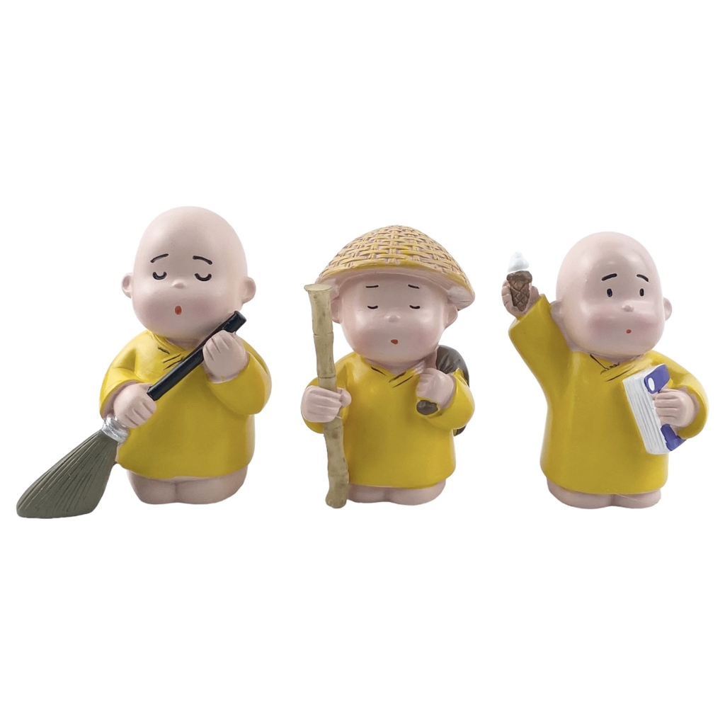 Bộ tượng 3 chú tiểu 455909