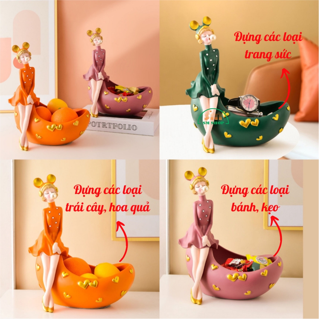 Tượng cô gái trang trí 42654009