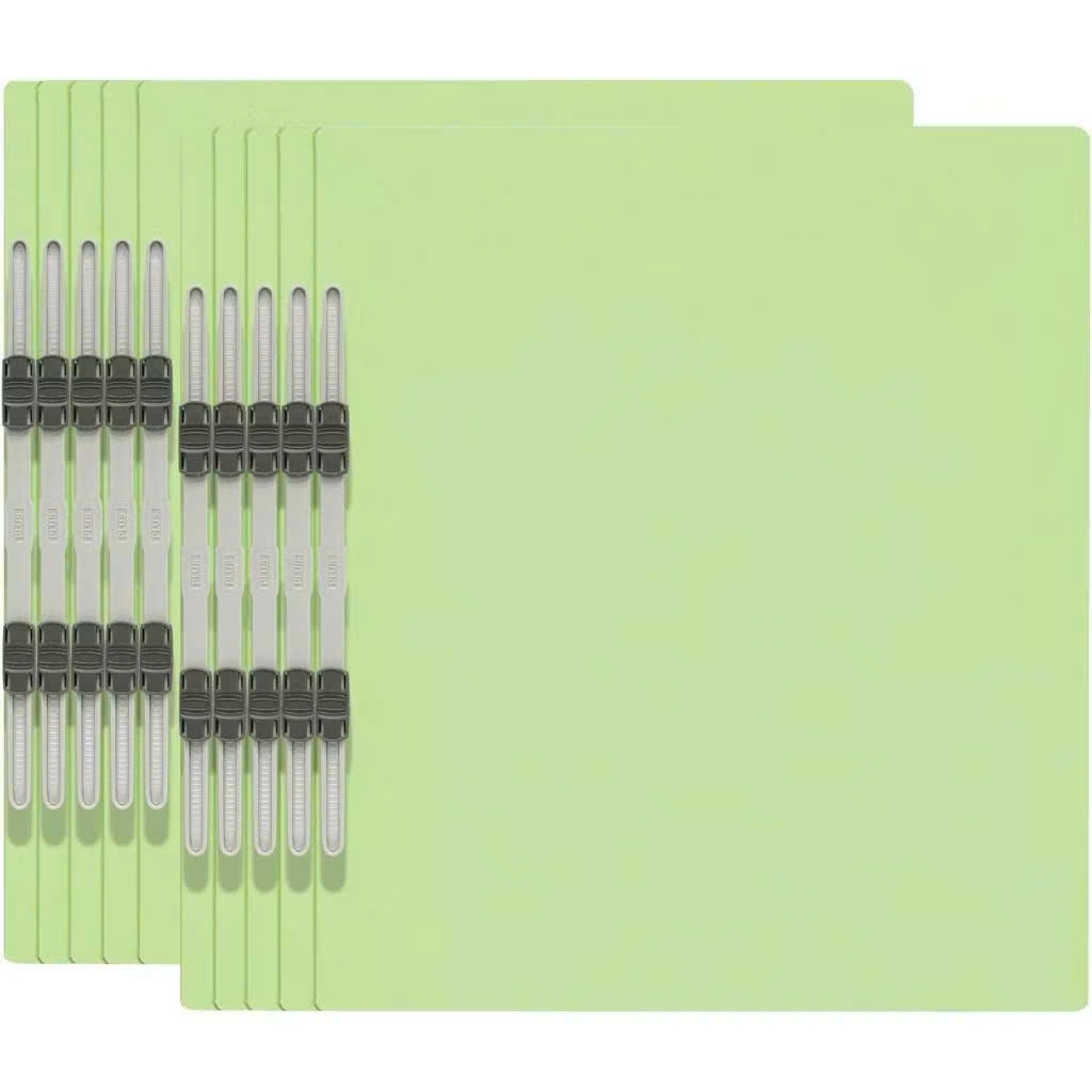 Bìa acco giấy Plus A4-S, File acco lưu trữ hồ sơ, Văn phòng phẩm (10/100)